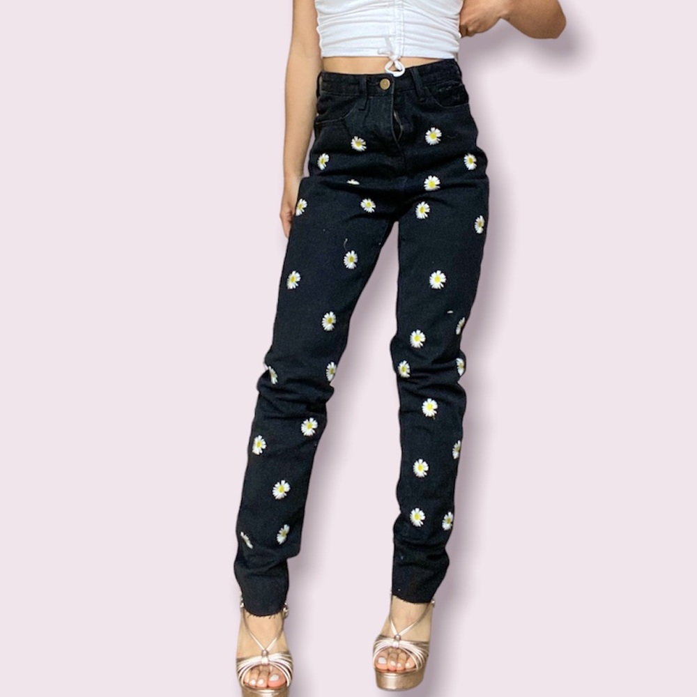 Princess Polly Daisy Mom Jeans